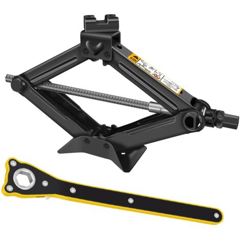 2000KG Scissor Jack Car Van Wind Up Tyre Lift Emergency Ratchet Wrench Handle (1/4)