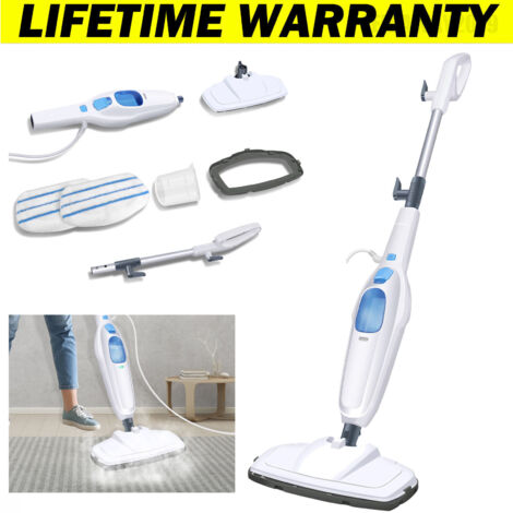 Steam Mop Handheld Steamer Cleaner for Upholstery Floor Carpet Window Upholstery