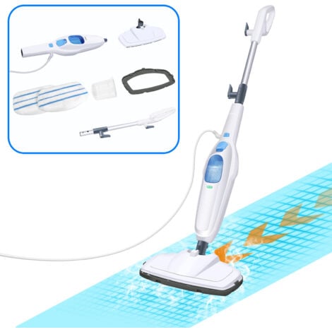 Steam Mop Handheld Steamer Cleaner for Upholstery Floor Carpet Window Upholstery