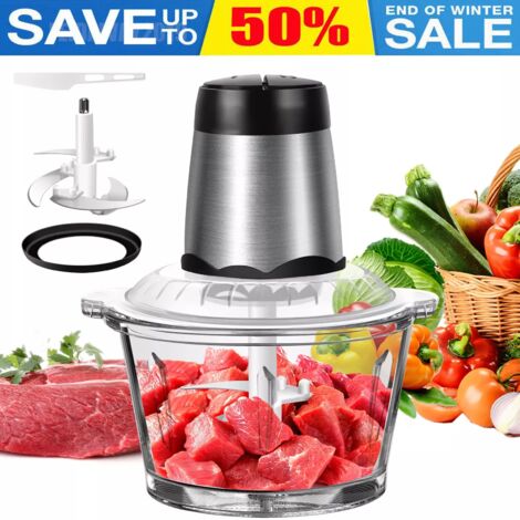 Electric Meat Grinder Sausage Maker Mincer Food Fruit Mincing Machine Processor (1/5)
