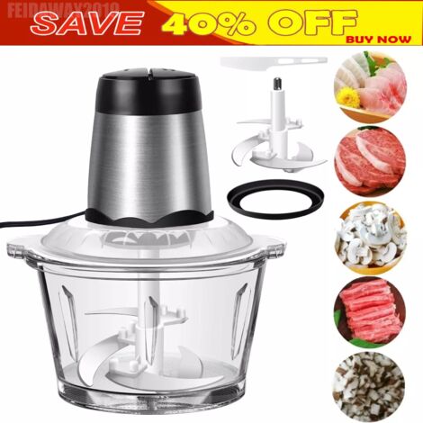 Powerful Electric Meat Grinder Mincer Machine Food Vegetables Sausage Mix Maker (1/5)