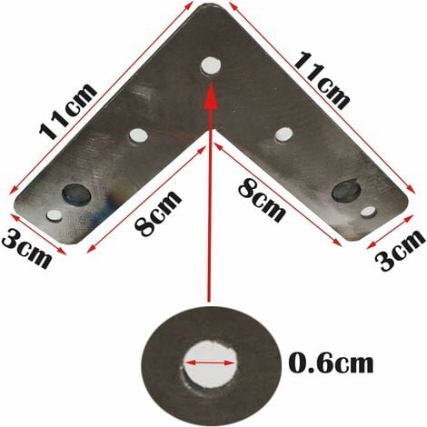 4Pcs Hairpin Table Legs Heavy Duty DIY Furniture Metal Table Legs with Free Screws & Protector Feet - Stable Standard Table Height, 10cm to 72cm, 2Rods, Black (10cm)