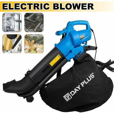Leaf Blower Vacuum 3in1 3500W With Rake Garden Vac & Shredder Dust Blowing Clean (1/5)