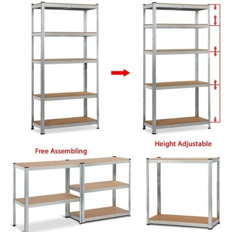 Rack Heavy Duty Workshop Garage Shed Storage Shelving Unit Shelve