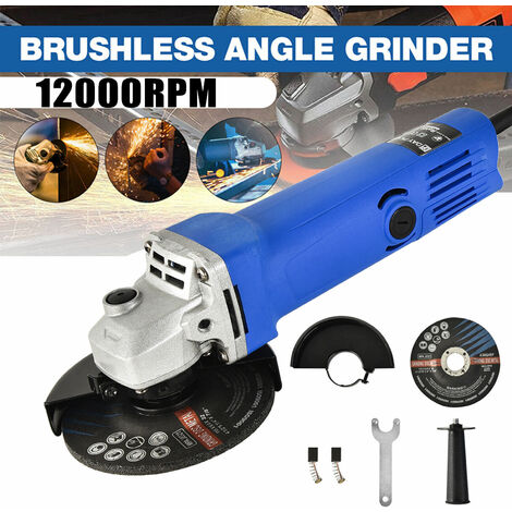 Angle Grinder 5'' Electric 12000R/MIN Sander 850W 115mm Flat Cutting Grinding