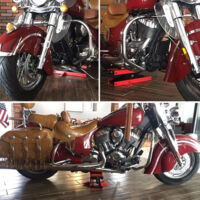 Buy Motorcycle Scissor Lift Stand, 1100lbs Iron Motorbike Lifts Motorbike Hoist Stand Lifting Jack Scissor Hoist Jack Lift Scissor Adjustable Motorbike Lift With Detachable Crank Handle 2 Screw Adapters