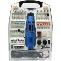 Rotary Tool Kit 135W with 234pc Accessory Set & Storage Case, Variable Speed 8000-33000rpm, Ideal for DIY, Woodwork & Hobby Craft, Dremel Compatible