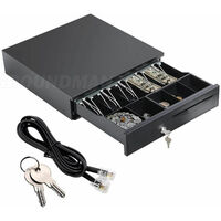 BNZCZY Cashier Drawer Cash Register,Automatic And Manual Opening Of Cash Register Drawers,Cashbox Drawer,for Supermarkets, Shops, Hotels, Etc - View #5