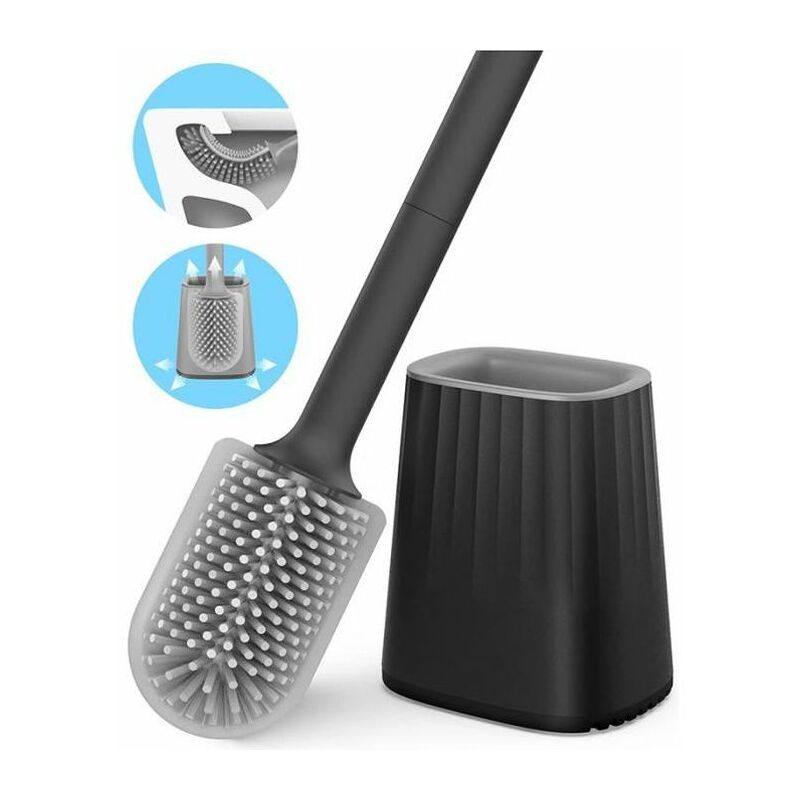 Brosse de Toilette Électrique, Tête de Brosse TPR 360 Degrés