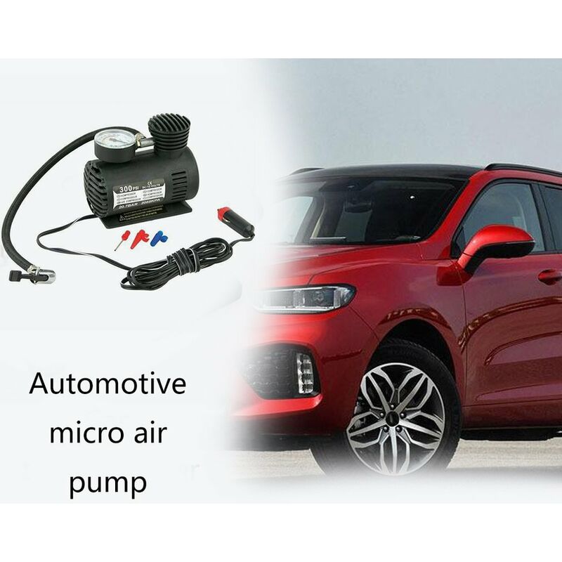 TOTMOX Compresseur d'air portable 12 V pour voiture - 300 psi - Accessoires  de voiture : : Auto