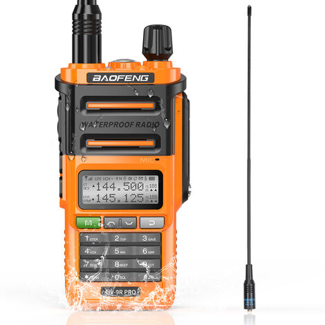 Talkie-walkie longue portée Baofeng, radio bidirectionnelle