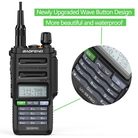 Fuienko – talkie-walkie 2022 Pro, étanche IP67, haute puissance
