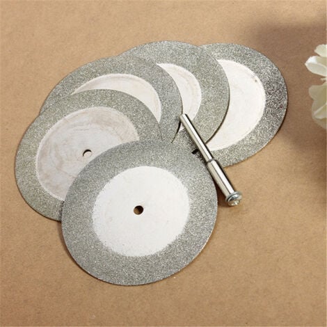 Disques de coupe en diamant de 50mm, roue et foret, outil rotatif, lames de  scie circulaire