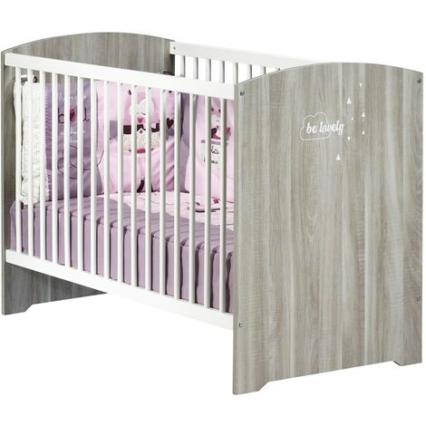 Lit bébé à barreaux 120x60cm (1/5)