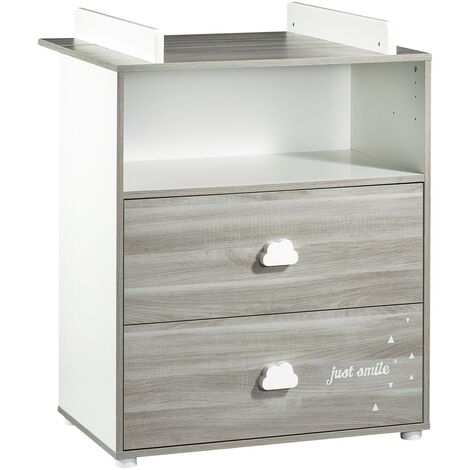 Commode à langer en bois (1/4)