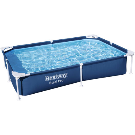 Rechteckiger Rahmenpool 221x150x43 cm Bestway 56401N