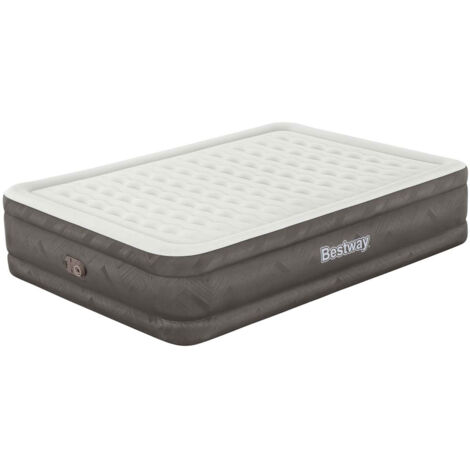 Bestway Luftbett 203 x 152 x 46 cm Fortech mit integrierter Elektropumpe für 2 Personen