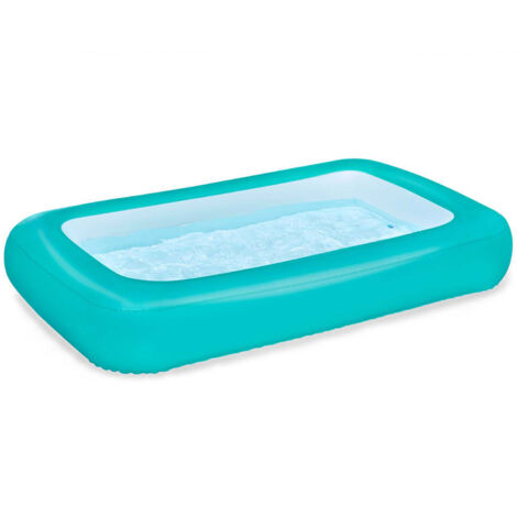 Bestway 51115 aufblasbares Schwimmbecken blau grün 104x25 cm