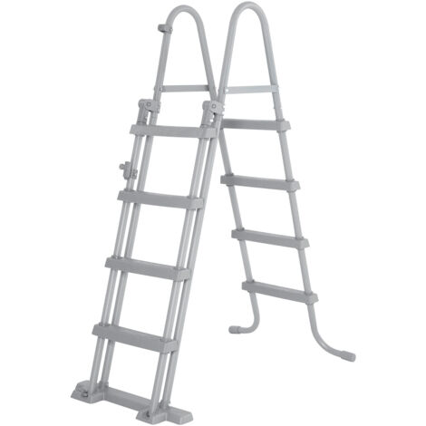 Bestway Pool Leiter Flip & Lock  122 cm Höhe