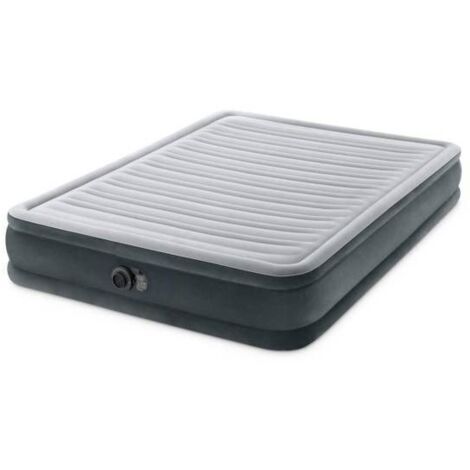 Intex 67770ND DuraBeam ComfortPlushMidRise Luftbett (L x B x H) 203 x 152 x 33 cm Grau