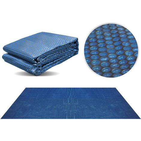 Miganeo Pool Solarfolie 800 x 500 cm rechteckig schwarz/blau 180 my