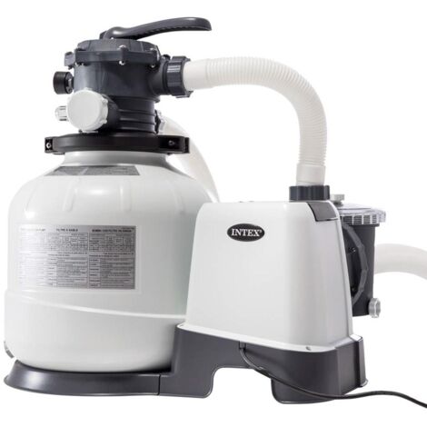 Intex Sandfilteranlage Krystal Clear 10,5 m³/h Leistung