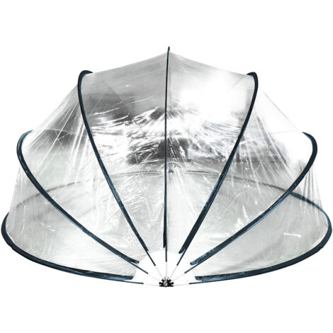 Steinbach Pooldach 440 x 220 cm Cabrio Dome schwarz