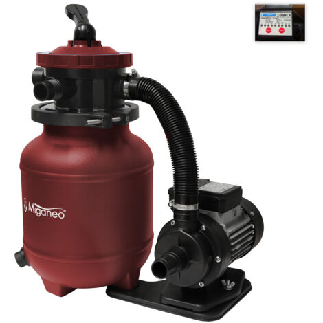 Miganeo ® Sandfilteranlage Filterkessel Sandfilter für Pool pumpe Schwimmbadpump