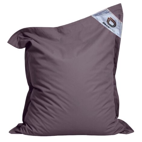 Housse pour Pouf Géant XXL 180x140cm Intérieur et Extérieur - Gris carbone