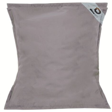 Housse pour Pouf Géant XXL 180x140cm Flottant pour Piscine - Gris galet