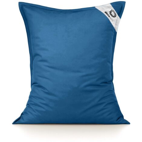 Housse pour Pouf Géant XL 120x80cm - Bleu pétrole