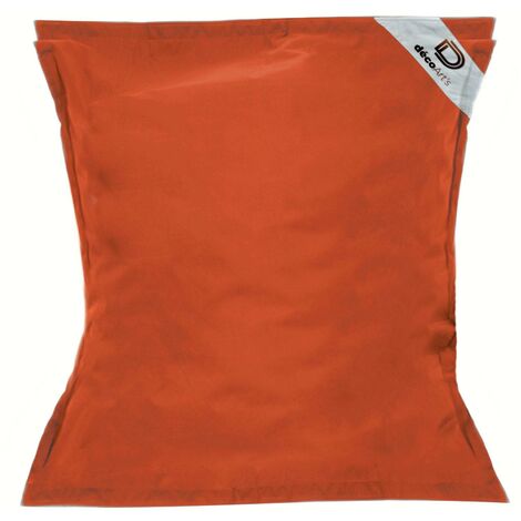 Pouf Géant XXL Déhoussable, Flottant pour Piscine, Deco Arts Terracotta