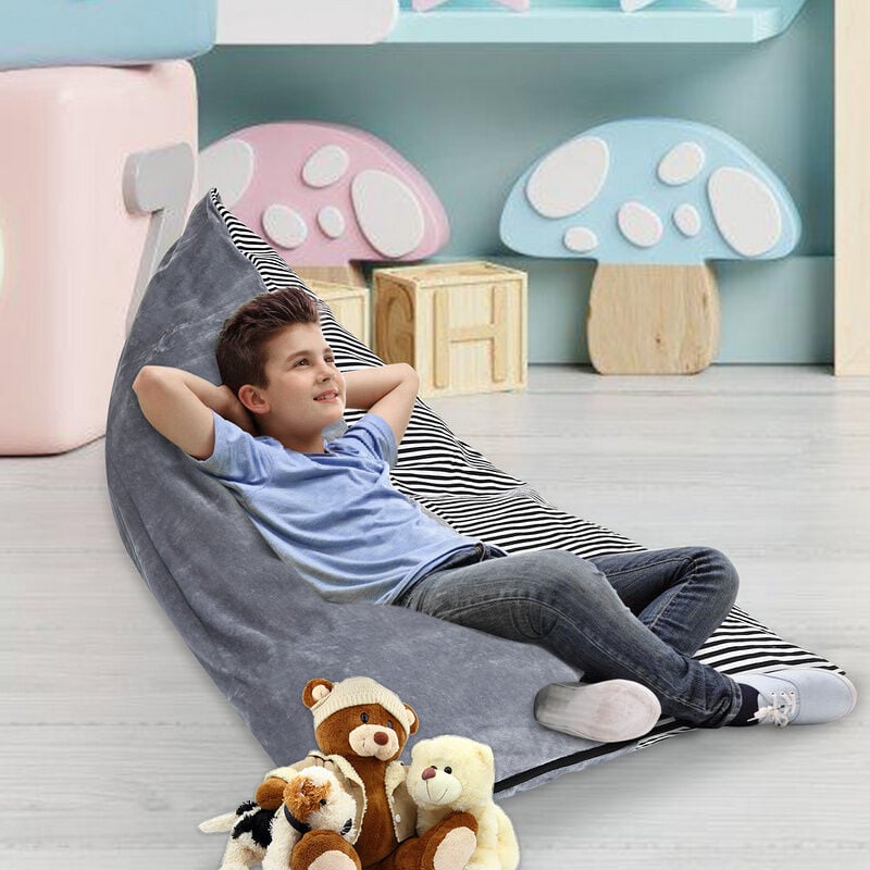 Transparenter Sitzsack Bezug Für Stofftiere - Wasserdicht Mit Reißverschluss