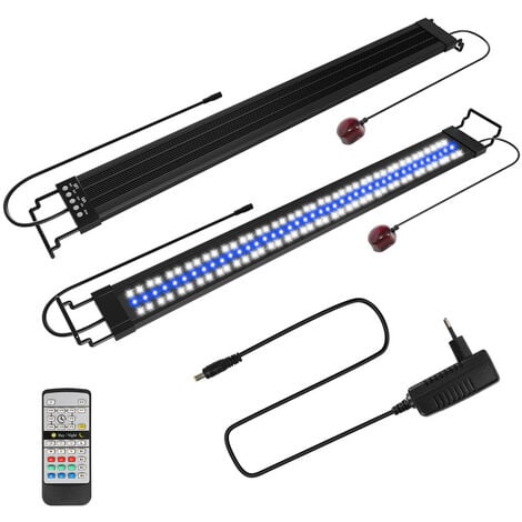 Tolletour Led Aquarien Beleuchtung Aquarium Lampe Rgb Fisch Tank Skalierbar Aufsetzleuchte Mit