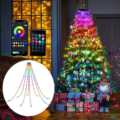 Christbaumbeleuchtung Bäume APPKontrolle Christbaum 160 LED