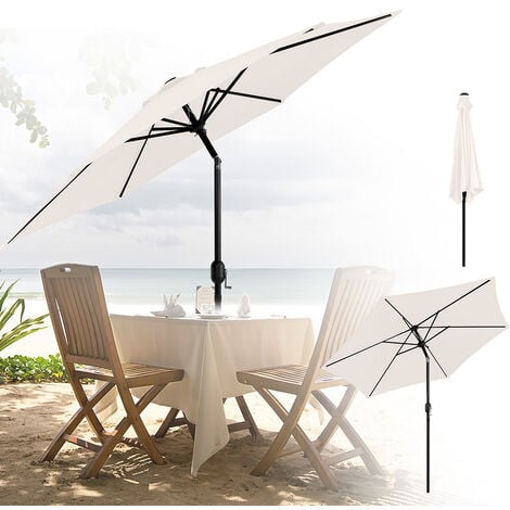 Terrassenschirm Ersatzdach 300x200cm - Wasserdicht & UV-Schutz 30+