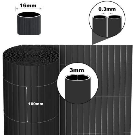 TolleTour PVC Sichtschutzmatte Balkonsichtschutz . Sichtschutzzaun