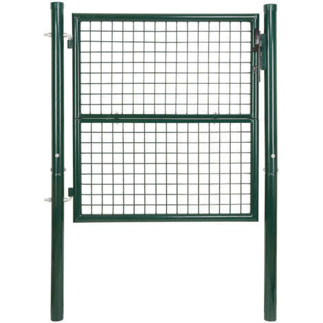 Holz-Tor Gartentor Grau 105cm X 150cm Pforte Hoftor