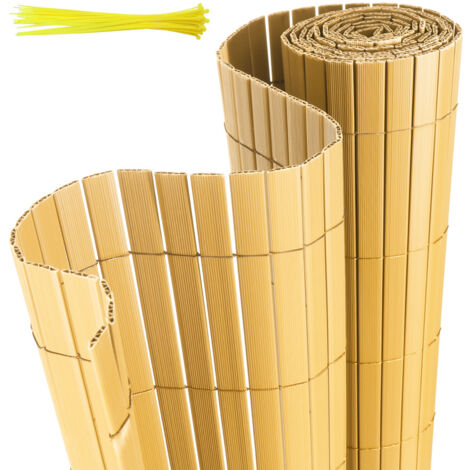 TolleTour PVC Sichtschutzmatte Sichtschutzzaun Sichtschutz für Zaun