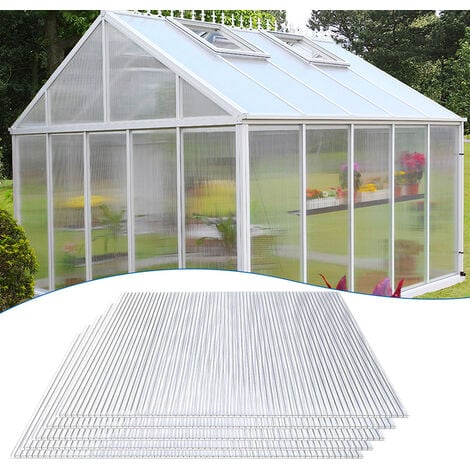TolleTour Doppelstegplatten Polycarbonat Hohlkammerstegplatten 4mm