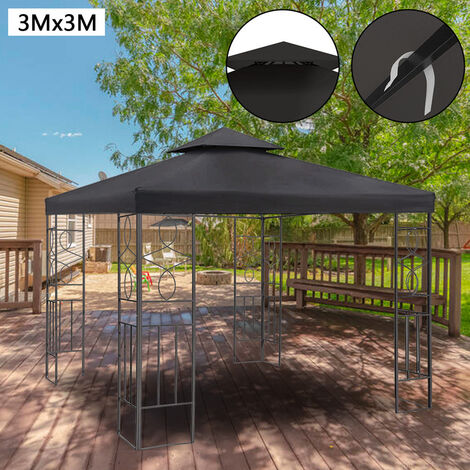 TolleTour Ersatzdach für Faltpavillon Pavillondach Dachplane