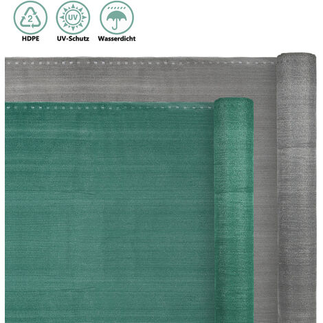 Balkon-Sichtschutz 55 X 550 Cm – Blickdicht, Wasserabweisend, Mit Kabelbindern Zum Einfachen Anbringen