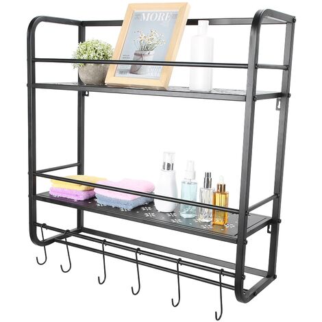 Acryl Eckregale 2er Set - Ohne Bohren Montierbar