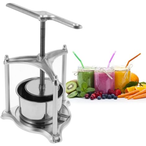 Edelstahl Saftpresse Manuell - Perfekter Zitronenpresse & Orangenextraktor Für Frische Säfte