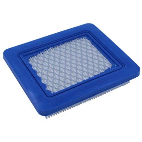 5 Pcs Luftfilter Rasenmäher Blau Luftfilter Traktor Rasenmäher Filter Rasenmäher für Rasenmäher BS 491588 399959 491588S, 132mm114mm21mm (1/5)