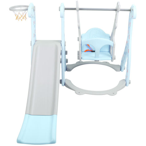 Kleinkind Climber Swing Set mit Basketballkorb Outdoor Indoor Kinder ...