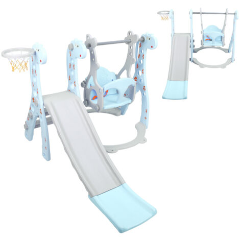 Spielturm Mit Rutsche Und Schaukeln