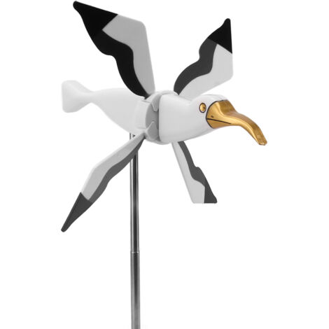 MONOJLY Asuka-Serie - Bewegliche Möwen-Windspiele Für Garten & Balkon