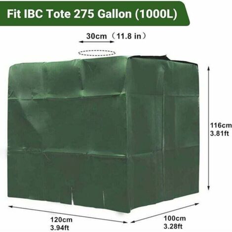 NEUE IBC Wassertank Schutzhülle 1000 Liter IBC Con... – Grandado