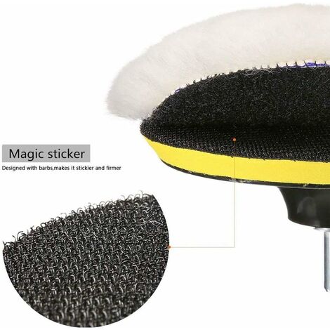 BESTYASH 12-teiliges Wollpolier-Set – Polierschei Produktbild-Vorschau 2